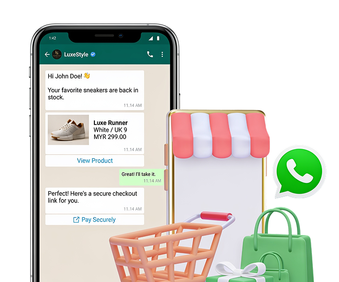 banner for e-commerce services