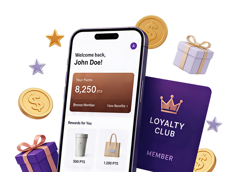 banner for loyalty program